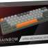 Клавиатура Redragon Fizz,  USB, серый оранжевый [72600]